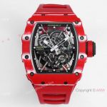 BBR Super Clone Richard Mille RM 35-02 Automatic Rafael Nadal Red Carbon NTPT Watch